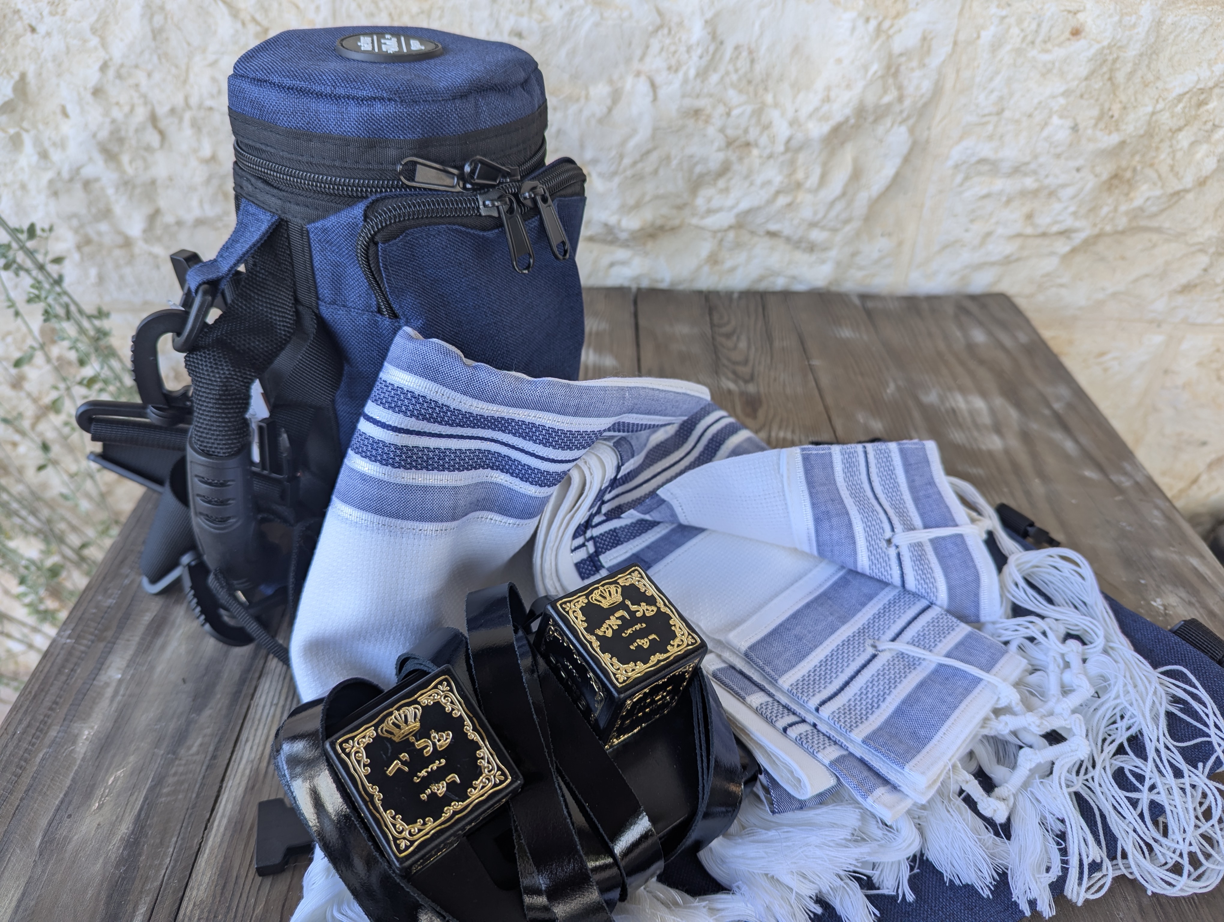 סט טלית ותפילין לבר מצווה